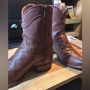 Tecovas The Dean, men’s bourbon calf skin boot